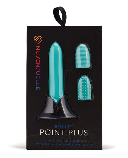 Nu Sensuelle Nu Sensuelle Point Plus Rechargeable Bullet - Tiffany Blue - Image 3
