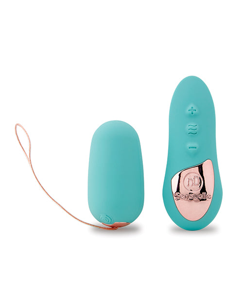 Nu Sensuelle Remote Control Petite Egg 15 Function - Blue