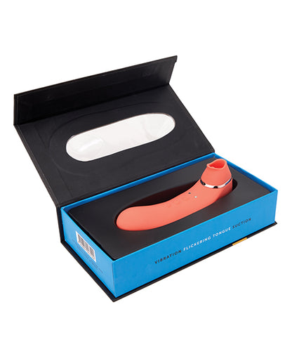 Nu Sensuelle Trinitii Tongue Vibe - Coral