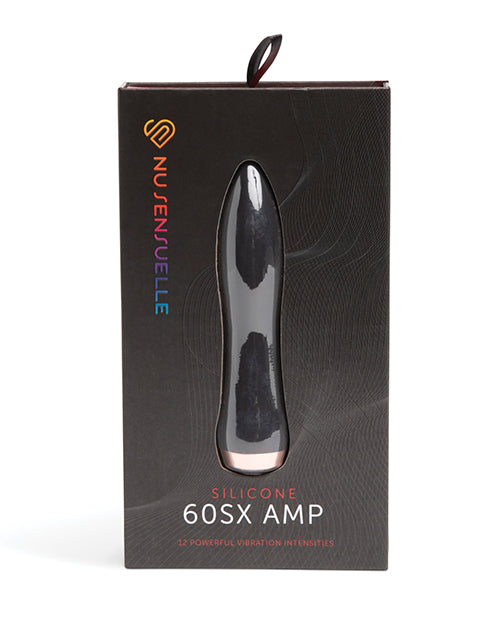 Nu Sensuelle 60SX AMP Silicone Bullet - Black