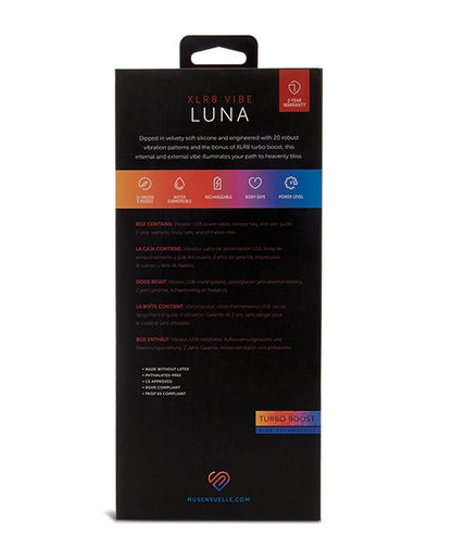 Nu Sensuelle Luna Velvet Touch Vibe - Emerald Green