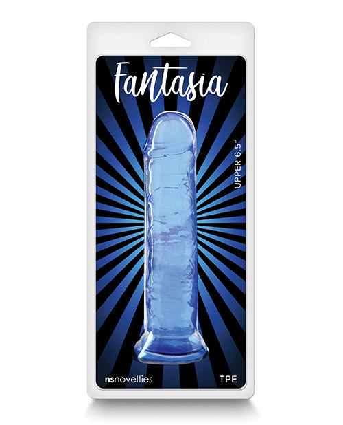 Fantasia Upper 6.5" Dildo - Blue