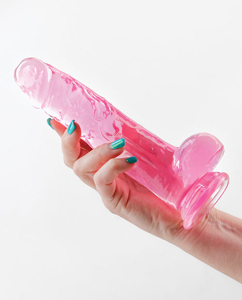 Fantasia Ballsy 7.5" Dildo - Pink