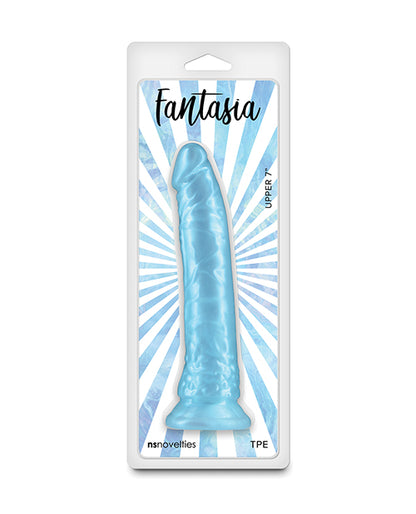 Fantasia Upper 7" Dildo - Turquoise