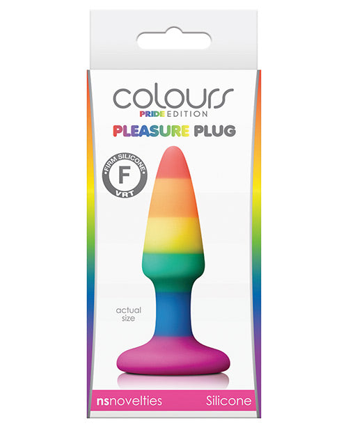 Colours Pride Edition Pleasure Plug Mini - Rainbow