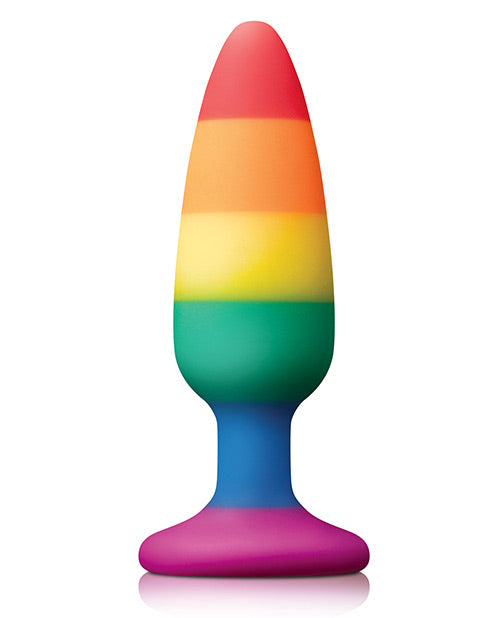 Colours Pride Edition Pleasure Plug Medium - Rainbow