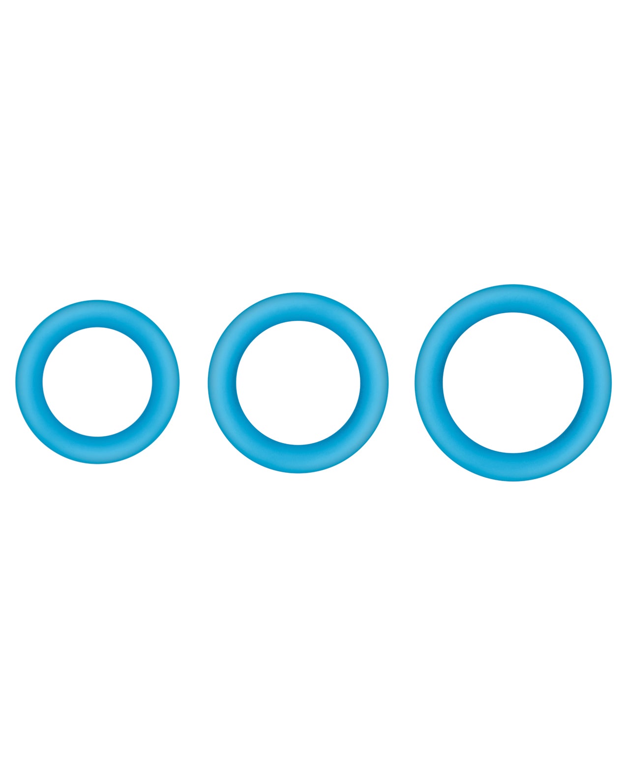 Firefly Halo Small Cockring - Blue