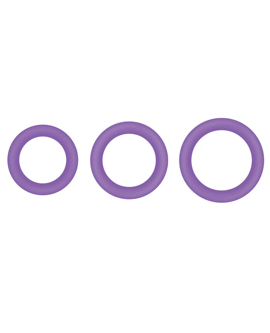 Firefly Halo Medium Cockring - Purple