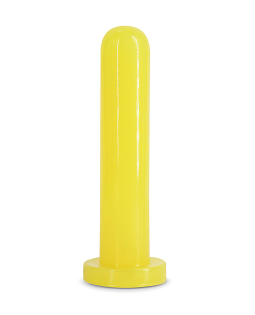 Firefly Thrill Glow in the Dark Dildo - Large - Yellow