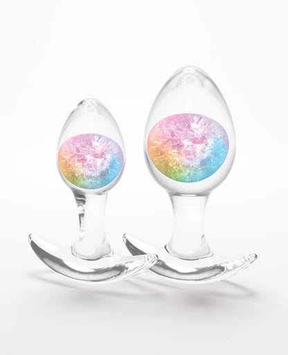 Cosmic Glams 2 pc Plug Kit - Rainbow