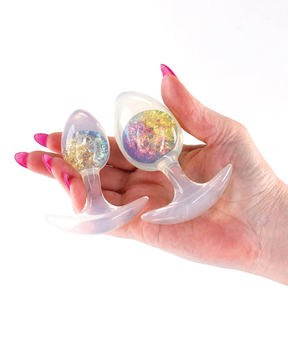 Cosmic Glams 2 pc Plug Kit - Rainbow