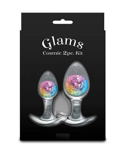 Cosmic Glams 2 pc Plug Kit - Rainbow