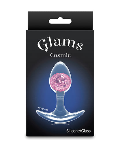 Cosmic Glams Small Plug - Pink