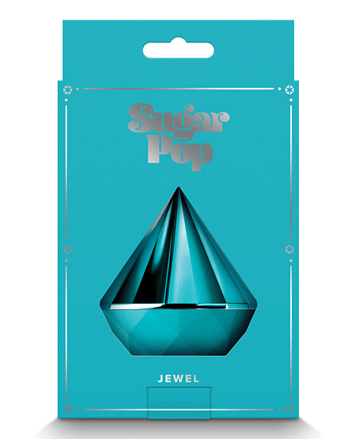 Sugar Pop Jewel Air Pulse Vibrator - Teal