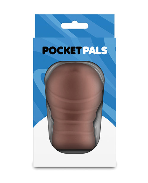 Pocket Pals Mouth Stroker - Brown