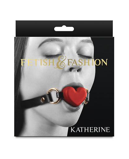 Fetish & Fashion Fetish & Fashion Katherine Ball Gag - Red - Image 3