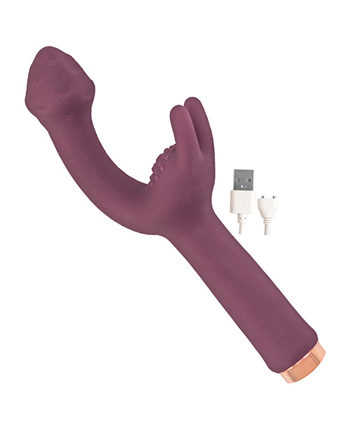 Mystique Vibrating G Spot Massager - Eggplant