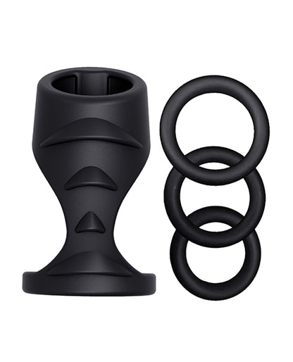 Nasstoys Enhancer Rockhard 4 In One Kit - Black - Image 2