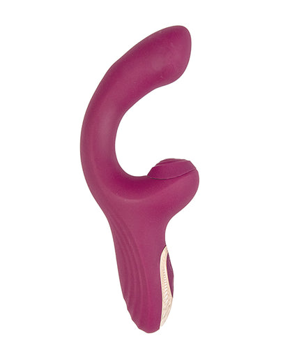 Blaze Heat Up Thumper Massager - Eggplant