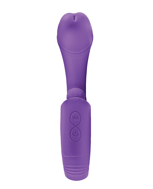 The Beat Dual Pleasure G-Spot Vibrator - Purple
