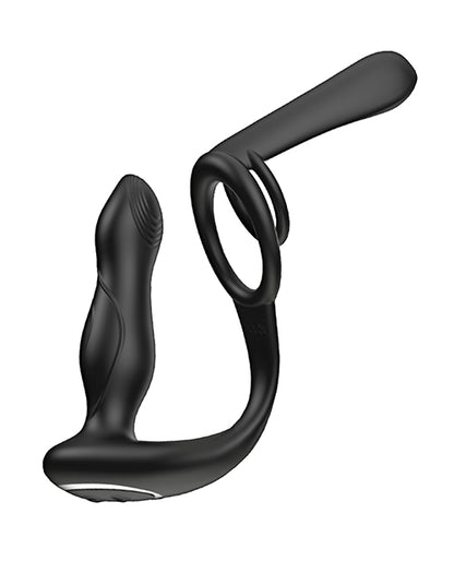 Enhancer Vibro Plug & Penis Sheath - Black