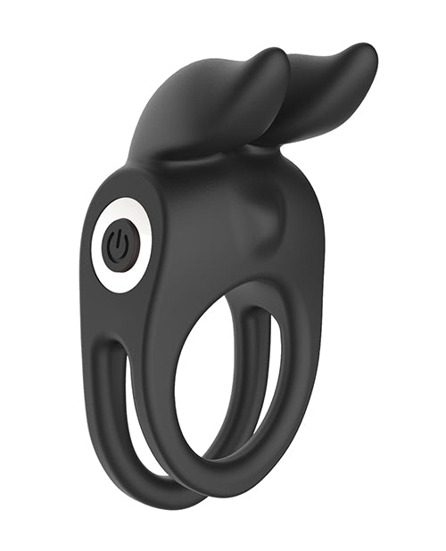 Enhancer Vibrating Rabbit C-Ring - Black