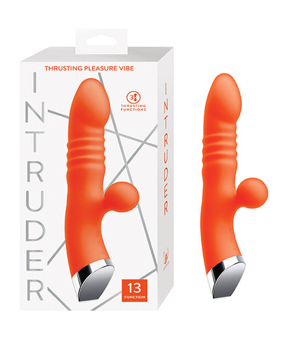 Nasstoys Intruder Thrusting Pleasure Vibe - Tangerine