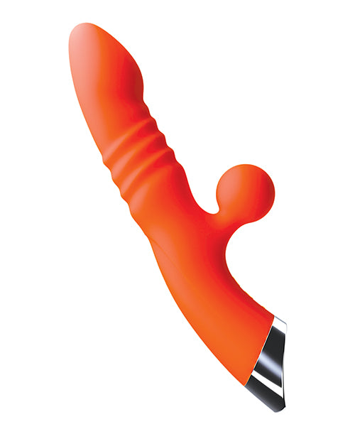 Nasstoys Intruder Thrusting Pleasure Vibe - Tangerine