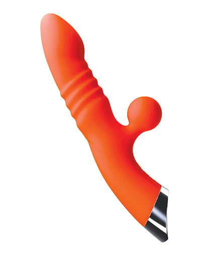 Nasstoys Intruder Thrusting Pleasure Vibe - Tangerine
