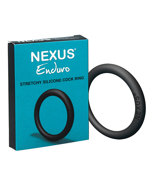 Nexus Enduro Silicone Cock Ring - Black