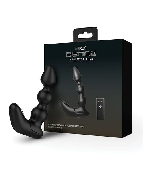 Nexus Bendz Bendable Prostate & Perineum Massager - Black