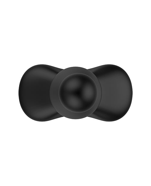 Nexus Bolster Butt Plug w/Inflatable Tip - Black