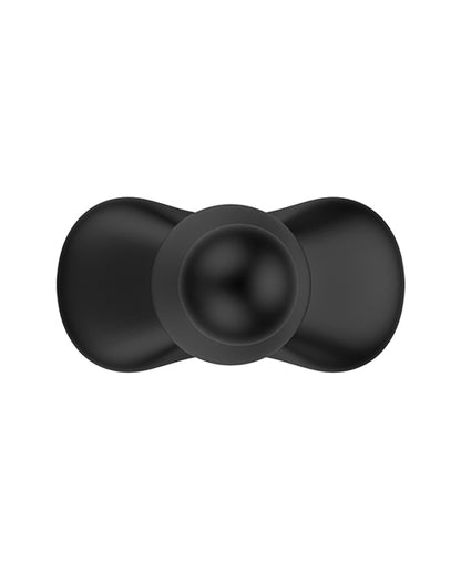 Nexus Bolster Butt Plug w/Inflatable Tip - Black