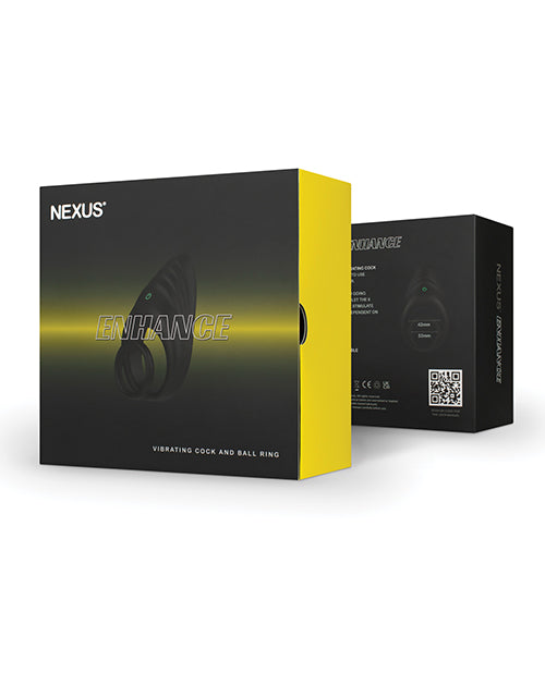 Nexus Enhance Cock & Ball Ring - Black