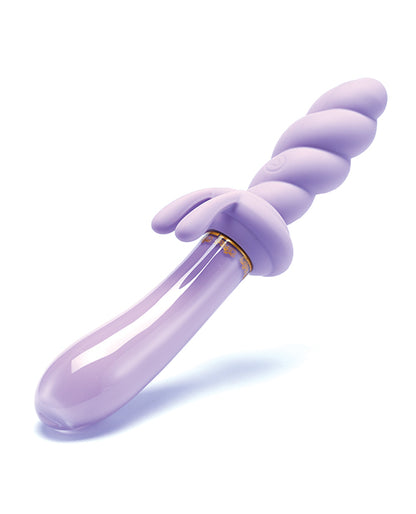 Cristal Jade Twist Glass Rabbit