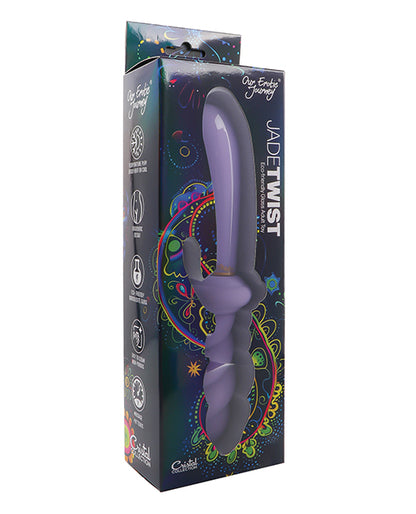 Cristal Jade Twist Glass Rabbit