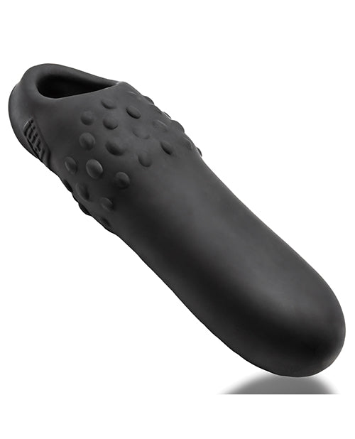 Oxballs Oxballs Knotter Velvety Swelled Adjust-Fit Cocksheath - Special Edition Night - Image 5