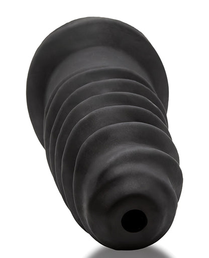 Oxballs Screwdhole Screw'd-in Open Tip Masturbator - Black