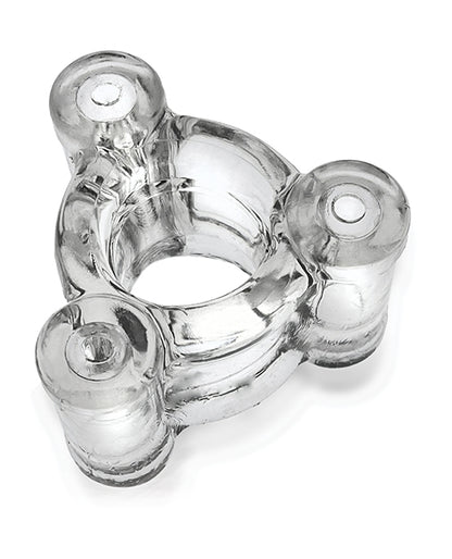 Oxballs Oxballs Buzz Squeeze Ballstretcher Vibe - Clear - Image 5