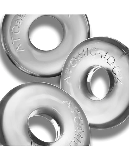 Oxballs Oxballs Ringer Max 3 Pack Cockrings - Clear - Image 3