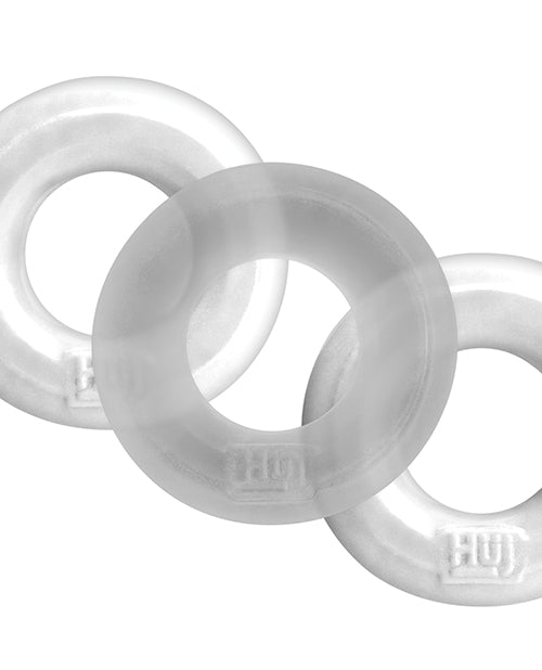 Hunky Junk Hunky Junk C-Ring Multi Pack - White Ice Pack of 3 - Image 4