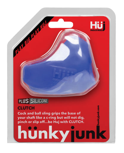 Hunky Junk Hunky Junk Clutch Cock & Ball Sling - Cobalt - Image 4