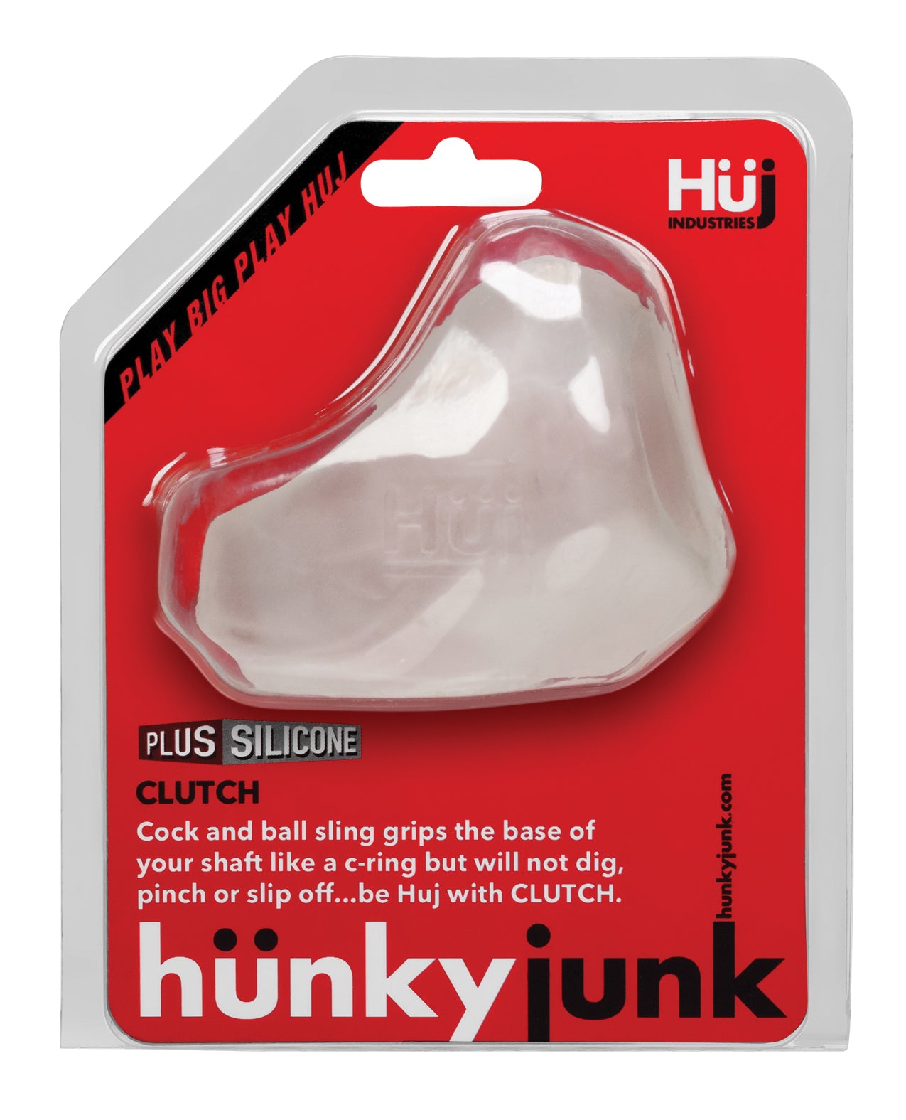 Hunky Junk Hunky Junk Clutch Cock & Ball Sling - Ice - Image 3