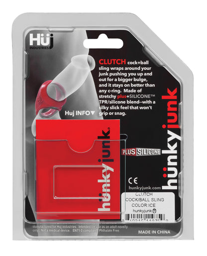 Hunky Junk Hunky Junk Clutch Cock & Ball Sling - Tar - Image 5