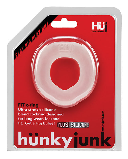 Hunky Junk Fit Ergo C Ring - Ice