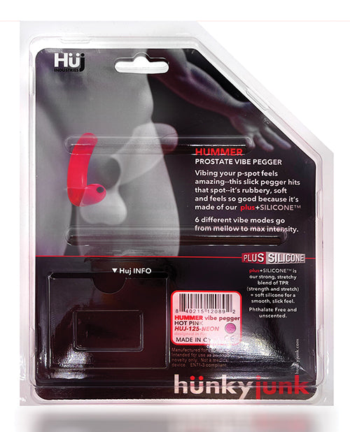 Hunky Junk Hummer Vibe Prostate Pegger - Tar