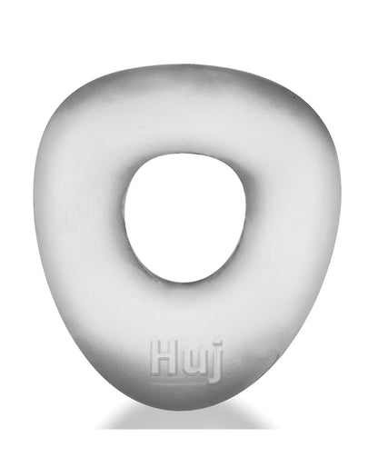Hunky Junk Hunky Junk Form Cock Ring - Clear Ice - Image 5