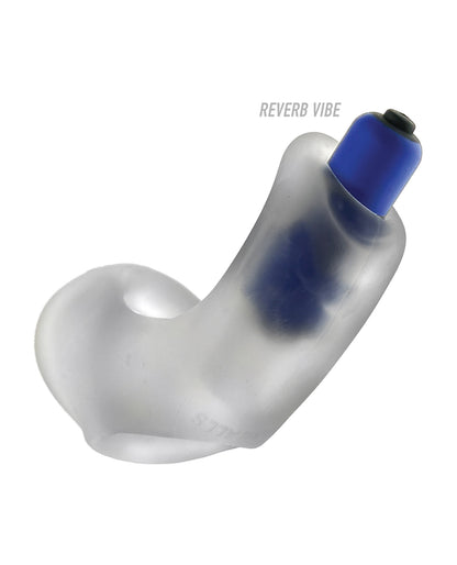 Hunky Junk Hunky Junk Buzzfuck Sling w/Taint Vibe - Clear Ice - Image 3