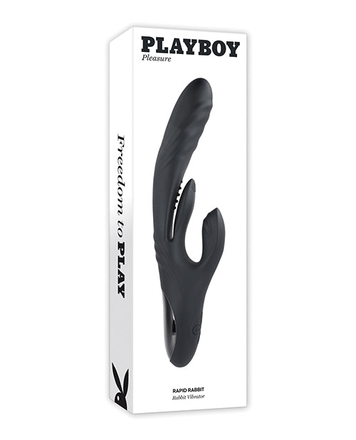 Playboy Pleasure Rapid Rabbit Vibrator - 2 AM