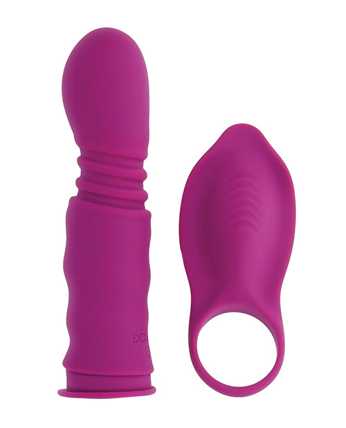 Playboy Pleasure Match Play Dual Vibrator - Fuchsia